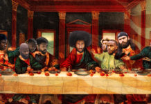 Drafting the 2018 All-Woke Fantasy Football Team NFL Advocate Athletes Last Supper with Colin Kaepernick as Jesus Christ